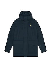 Lyle & Scott Blue Microfleece 2.0 Coat - Image 5 of 5