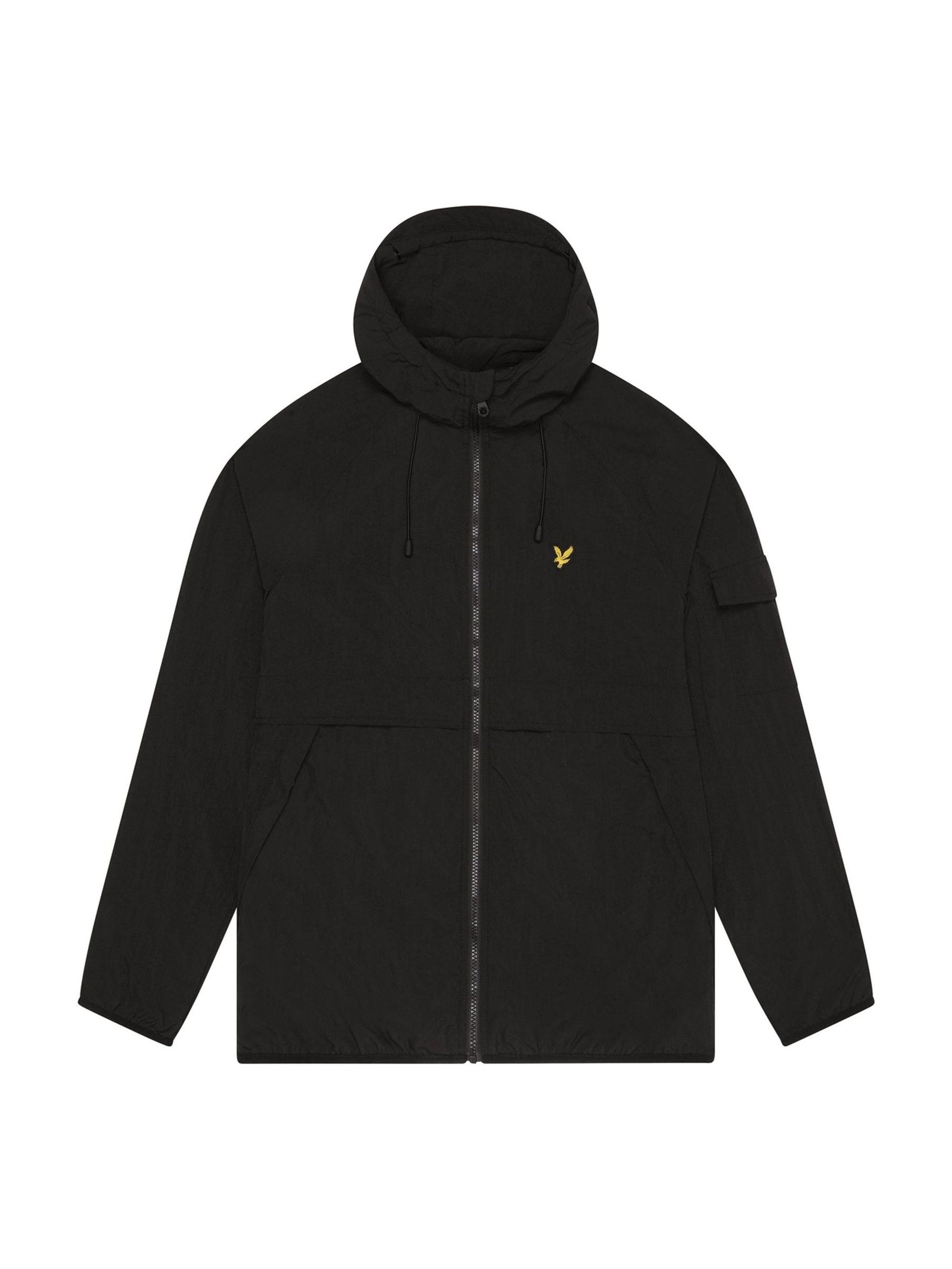 Lyle & Scott Black Hooded Windbreaker Jacket - Image 5 of 5