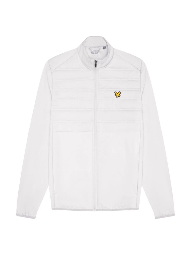 Lyle & Scott Silver Hybrid Double Baffle Jacket - Image 5 of 5