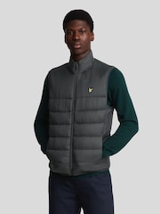 Lyle & Scott Grey Wadded Gilet - Image 1 of 5
