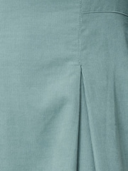 Jigsaw Blue Corduroy V Neck 100% Cotton Dress - Image 6 of 6