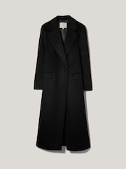 Jigsaw Black Wool Maxi City Coat - Image 6 of 6