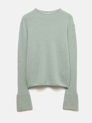 Jigsaw Blue Cloud Cashmere Eldon Jumper - Image 7 of 7