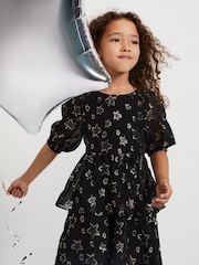Phase Eight Black Nala Sparkly Dress - Image 3 of 7