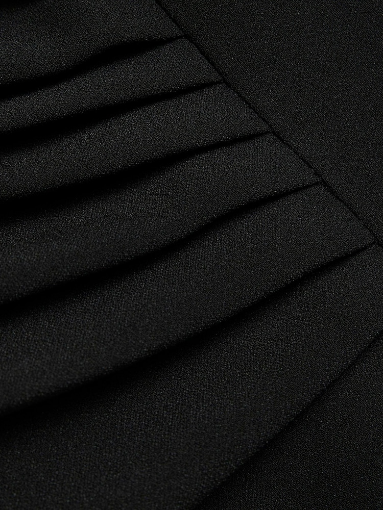 River Island Black Ruched Blazer Dress - Image 4 of 4