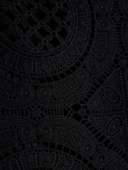 River Island Black Long Sleeve Lace T-Shirt - Image 4 of 4