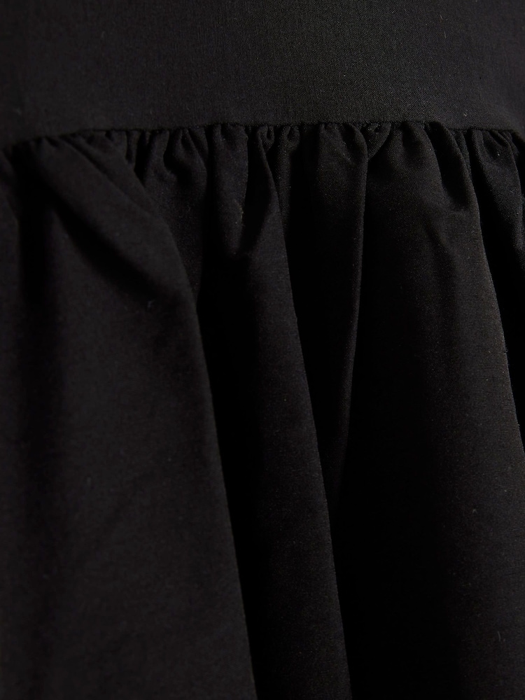 River Island Black Puff Ball Mini Skirt - Image 4 of 4