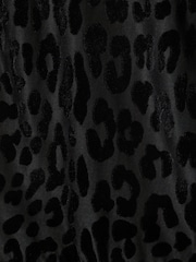 River Island Black Leopard print High Neck Bodysuit - Image 4 of 4