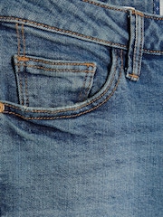 River Island Petite-Jeans in Slim Fit mit hohem Bund aus 100 % Baumwolle - Bild 6 von 6