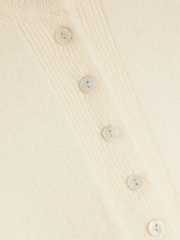 River Island Cream Button Front Knitted Cardigan - Image 9 of 9