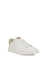 Dune London White Toyon Cupsole Sneakers - Image 3 of 6