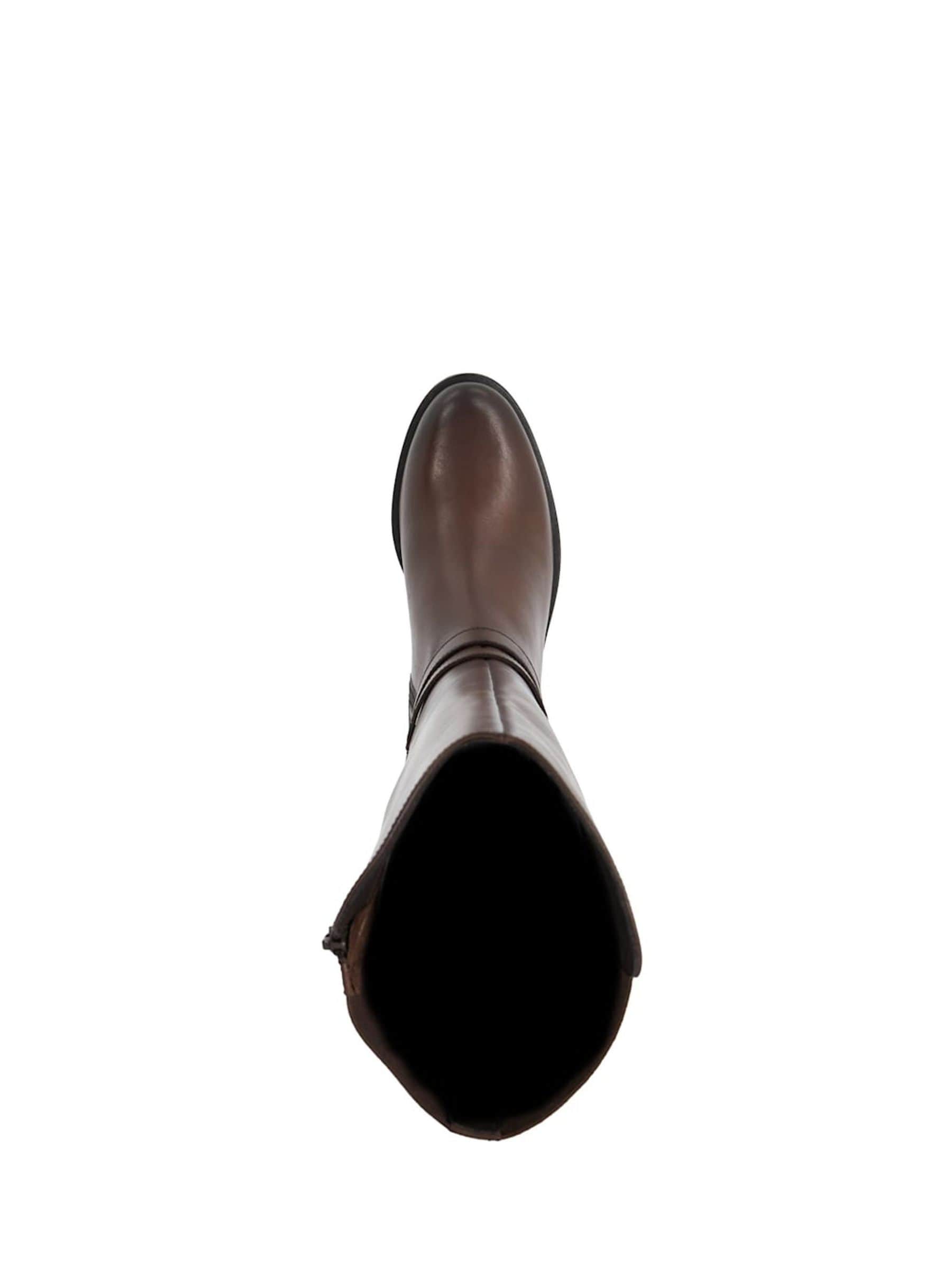 Buy Dune London Brown Tatter Double Buckle High Boots from Next USA