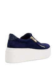 modra - Dune London Episodic 2 čevelj z debelim ploskim podplatom Slip On Trainers - Slika 4 iz 5