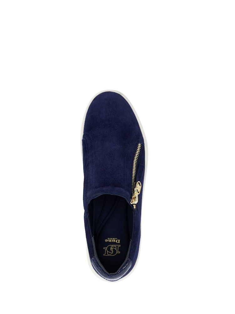 modra - Dune London Episodic 2 čevelj z debelim ploskim podplatom Slip On Trainers - Slika 5 iz 5