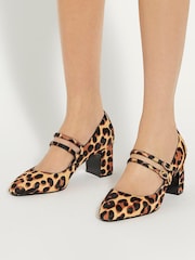 Dune London Approval Double Strap Mary Jane čevlji - Slika 1 iz 6