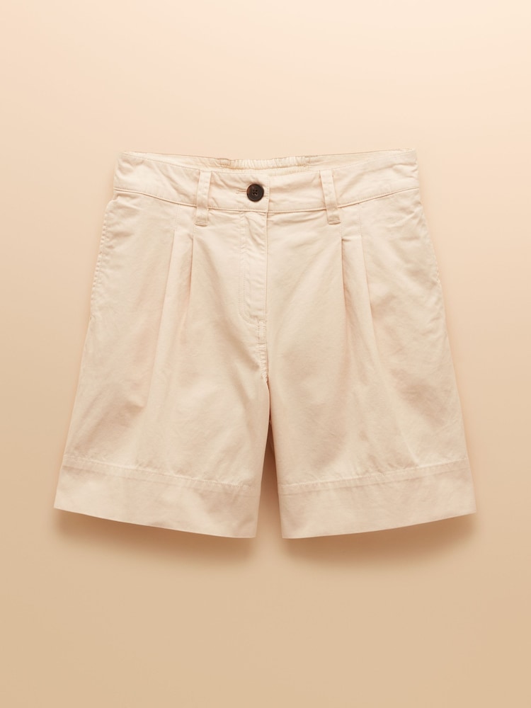 Joules Demi Brown Cotton Short - Image 7 of 7