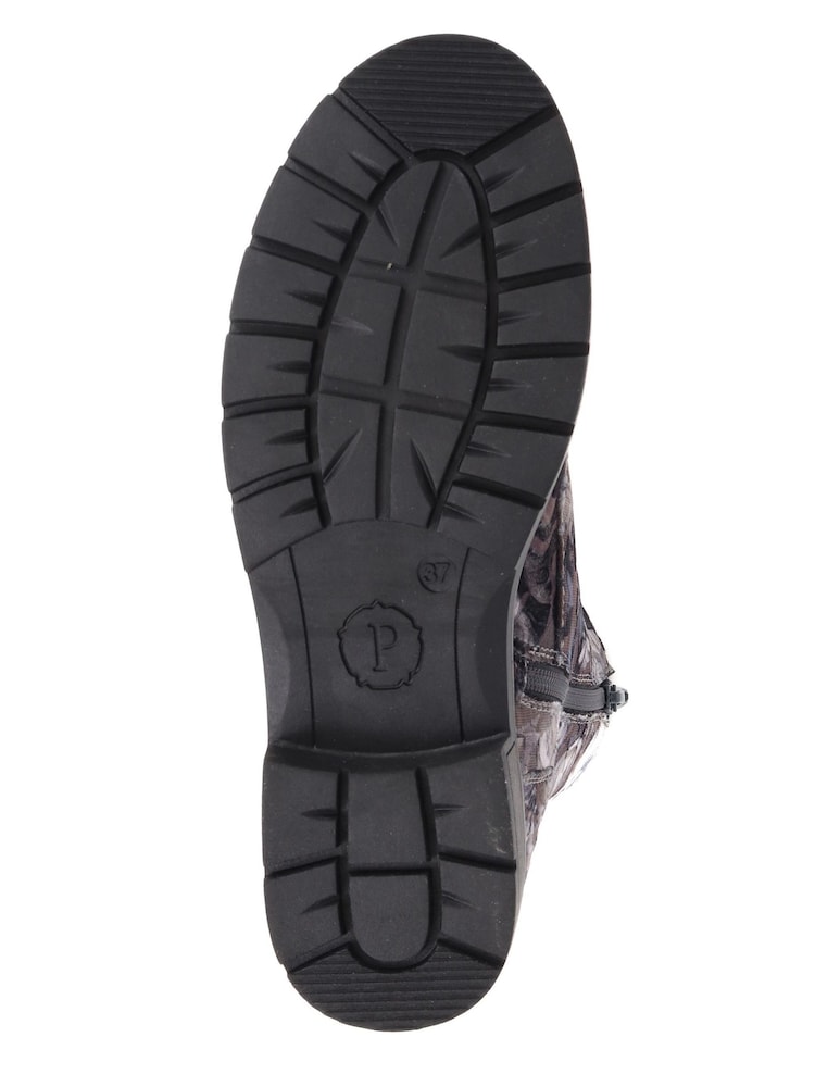 Gris - Botines de mujer con cordones de Pavers - Imagen 5 de 5 Gris - Botines de mujer con cordones de Pavers - Imagen 5 de 5