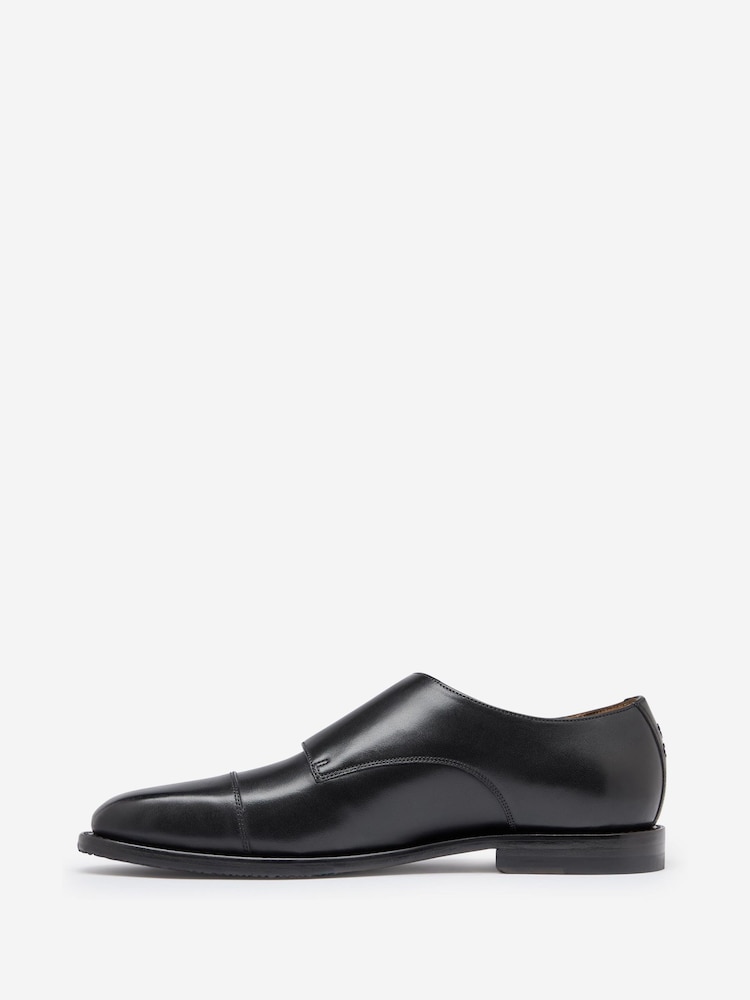 Oliver Sweeney Polished Leather Monk Shoes - Image 2 of 5 Oliver Sweeney Polished Leather Monk Shoes - Image 2 of 5