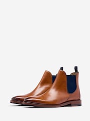 Oliver Sweeney Natural Leather Chelsea Boots - Image 3 of 5