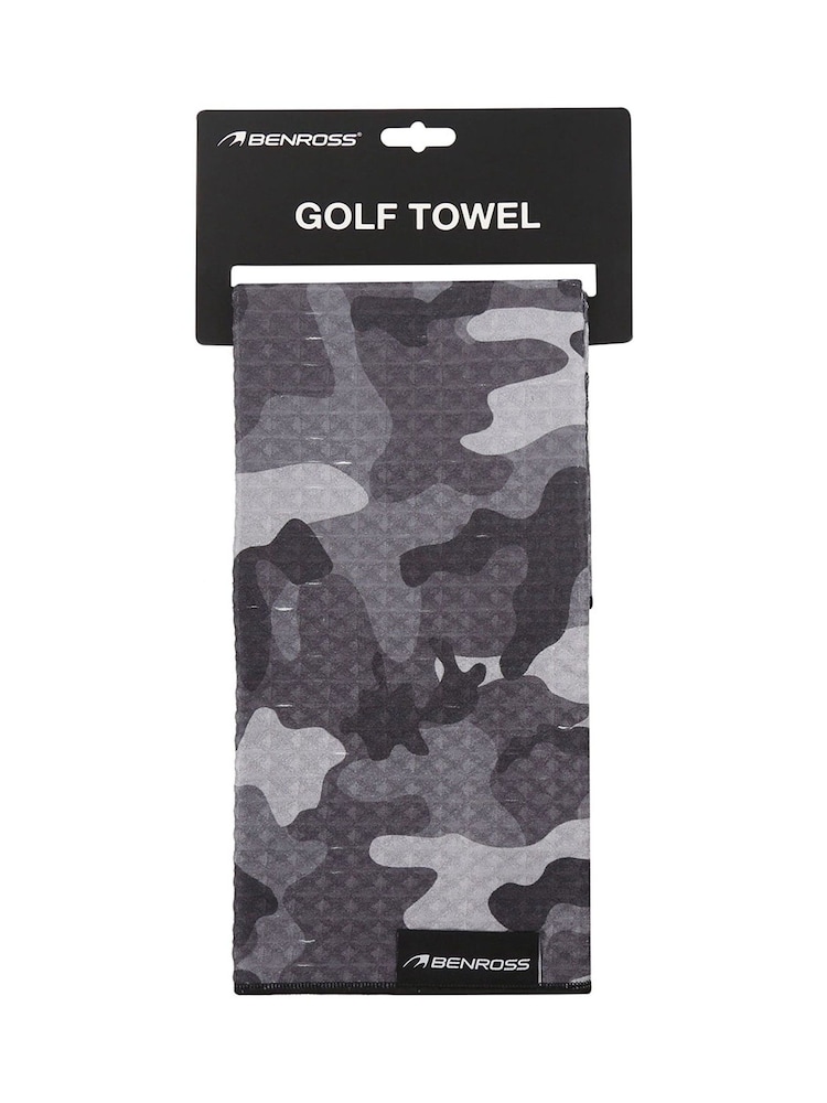 Benross Camo Black Towel - Image 1 of 2