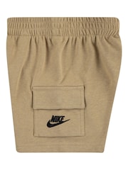 Nike Brown Shorts Set - Image 3 of 6