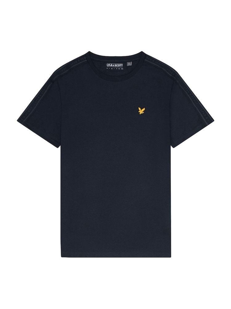 Lyle & Scott Blue Tape T-Shirt - Image 5 of 5