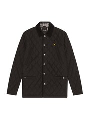 Lyle & Scott Black 100% Cotton Quilted Jacket - Image 5 of 5