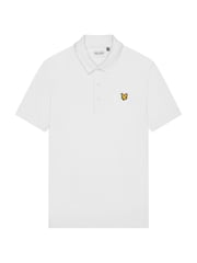 أبيض كروم - قميص بولو سادة من Lyle & Scott - صورة 5 من 5