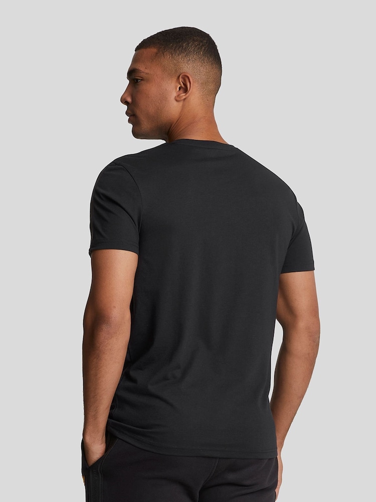 Lyle & Scott Black Tape T-Shirt - Image 2 of 5