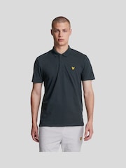 Lyle & Scott Blue Sport Short Sleeve Polo Shirt - Image 1 of 9
