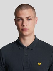 Lyle & Scott Blue Sport Short Sleeve Polo Shirt - Image 4 of 9