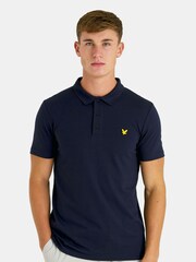 Lyle & Scott Blue Sport Short Sleeve Polo Shirt - Image 7 of 9