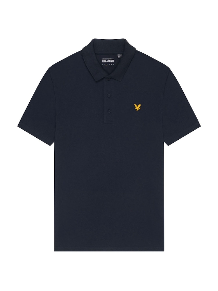 Lyle & Scott Blue Sport Short Sleeve Polo Shirt - Image 9 of 9