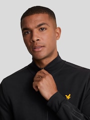 Lyle & Scott Black Tape Track Top - Image 2 of 5