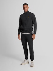 Lyle & Scott Black Tape Track Top - Image 4 of 5