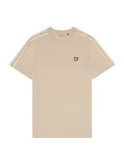 Lyle & Scott Cream Tape T-Shirt - Image 5 of 5