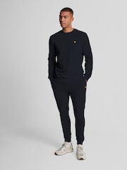 Lyle & Scott Blue Crew Neck Sweatshirt - Image 2 of 5