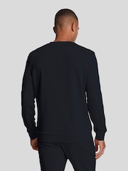 Lyle & Scott Blue Crew Neck Sweatshirt - Image 4 of 5