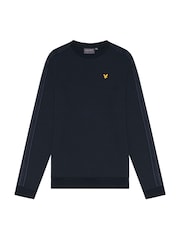 Lyle & Scott Blue Crew Neck Sweatshirt - Image 5 of 5