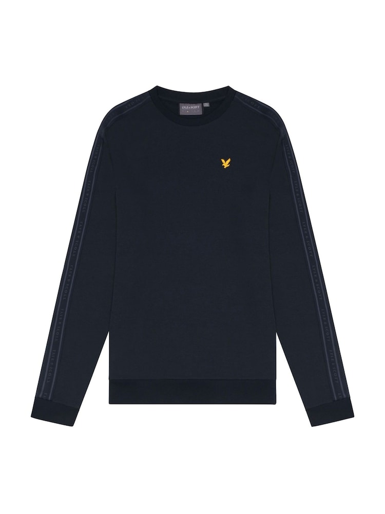 Lyle & Scott Blue Crew Neck Sweatshirt - Image 5 of 5