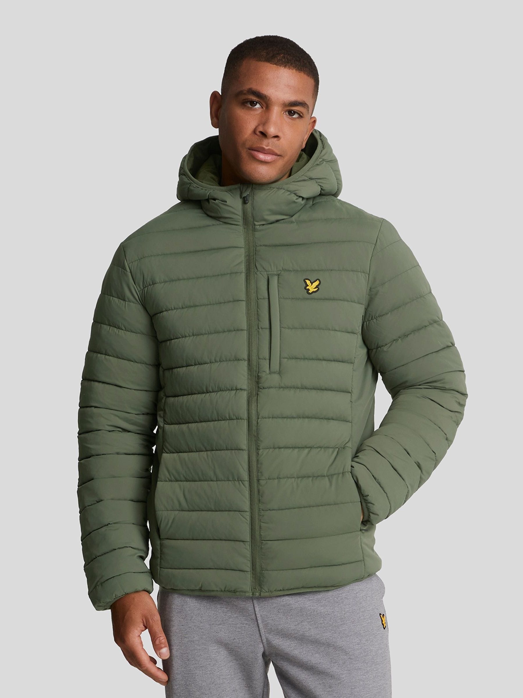 Buy Lyle Scott Green Stretch Lightweight Quilted Jacket from Next Ireland