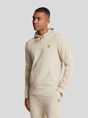 Lyle & Scott Cream Tape Hoodie - Image 1 of 5