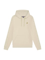 Lyle & Scott Cream Tape Hoodie - Image 5 of 5
