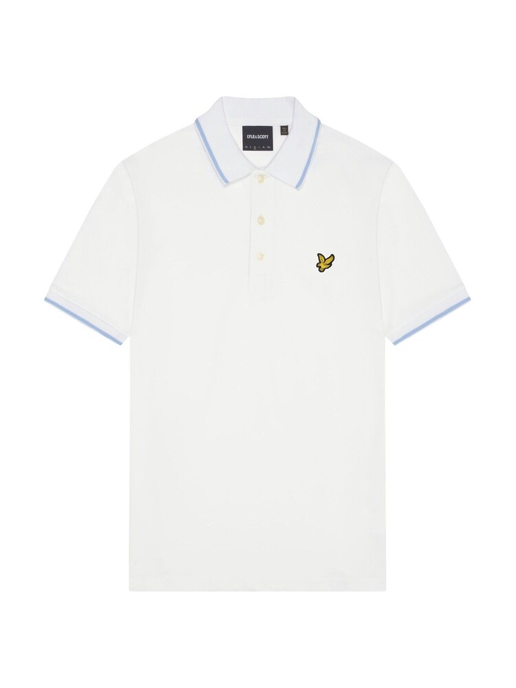 Lyle & Scott White Tipped Polo Shirt - Image 5 of 5