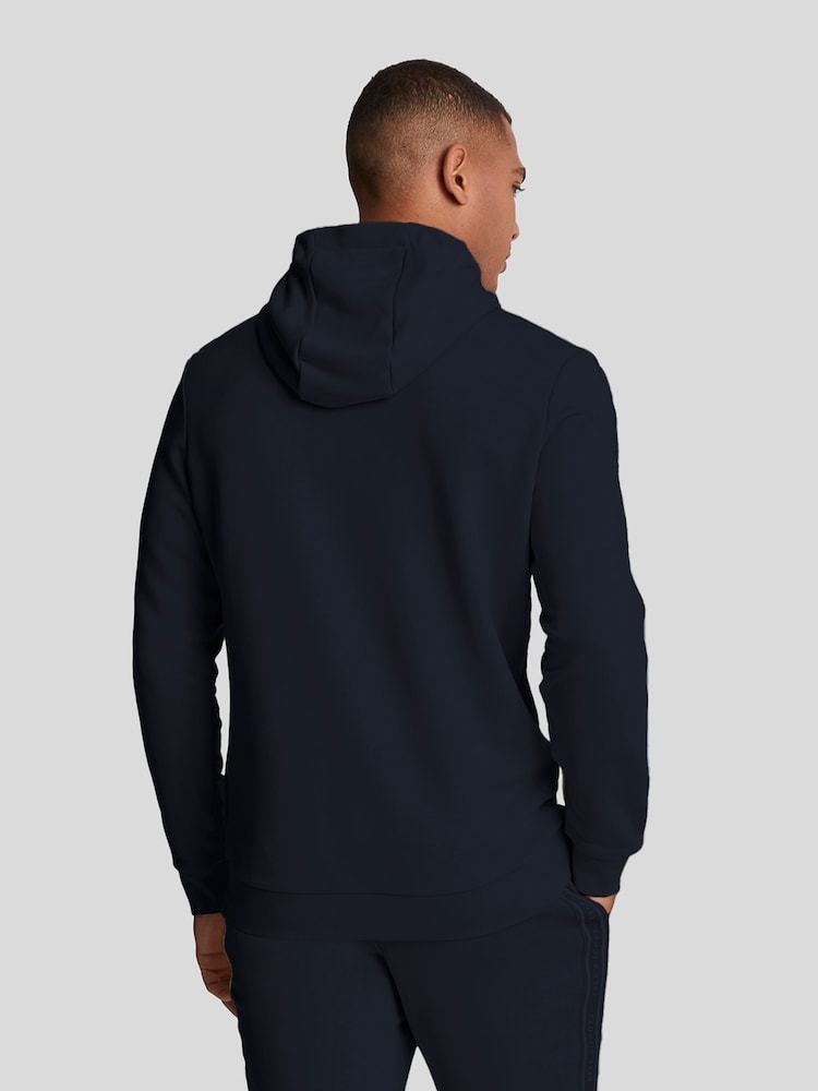 Lyle & Scott Blue Tape Hoodie - Image 2 of 5