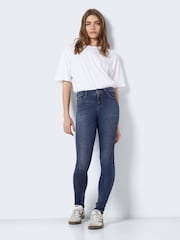 NOISY MAY Blue Skinny Shaper Jeans - Image 2 of 8