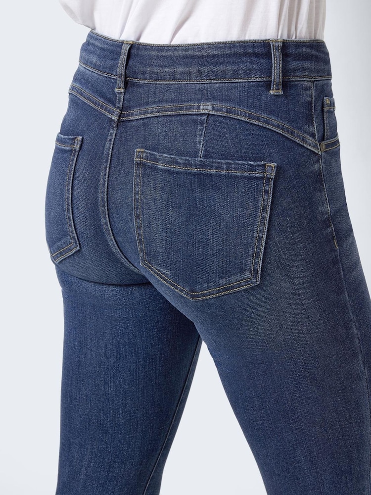 NOISY MAY Blue Skinny Shaper Jeans - Image 6 of 8