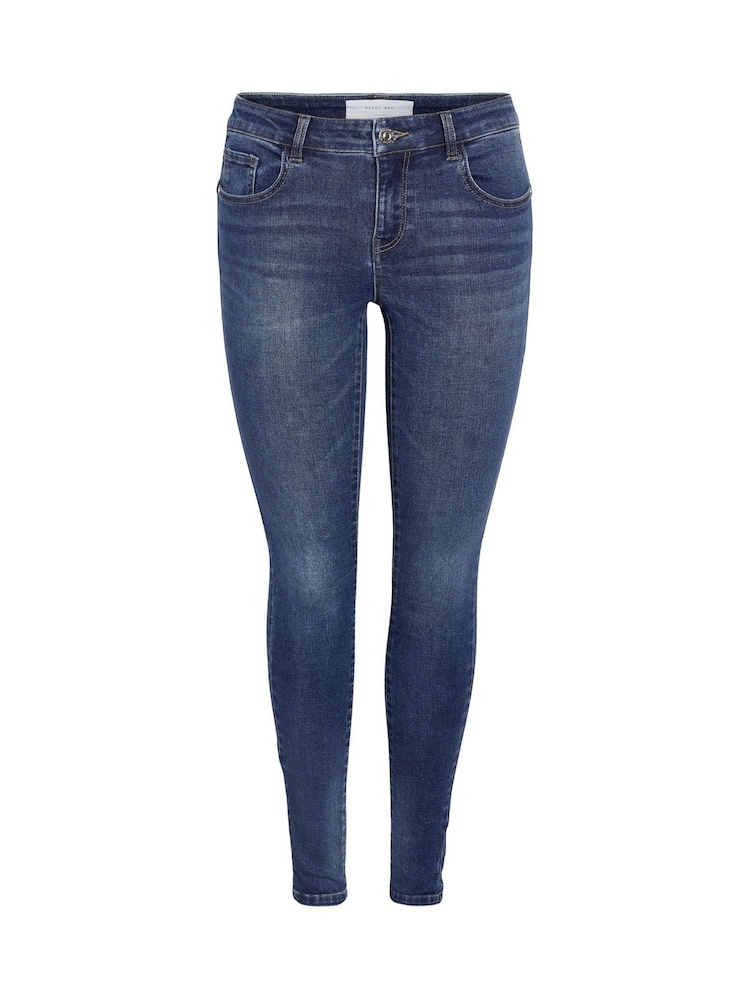 NOISY MAY Blue Skinny Shaper Jeans - Image 7 of 8