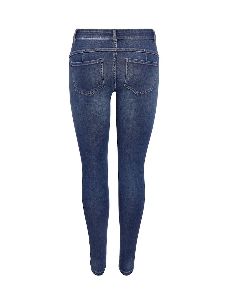 NOISY MAY Blue Skinny Shaper Jeans - Image 8 of 8