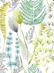 Ohpopsi Acid Summer Ferns 10M Wallpaper - Image 3 of 3